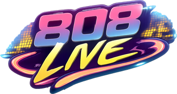 808 live নীল প্রযুক্তি লোগো